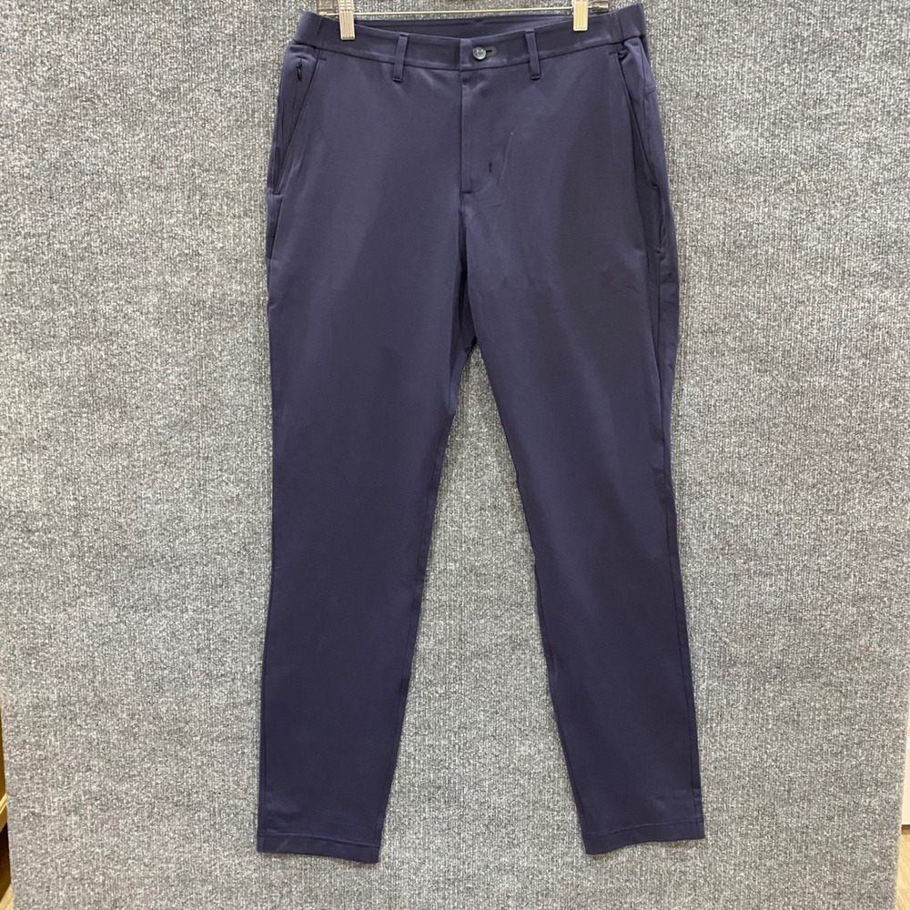 Public Rec All Day Every Day Pants Navy Blue 33/34 Tapered Technical Chino